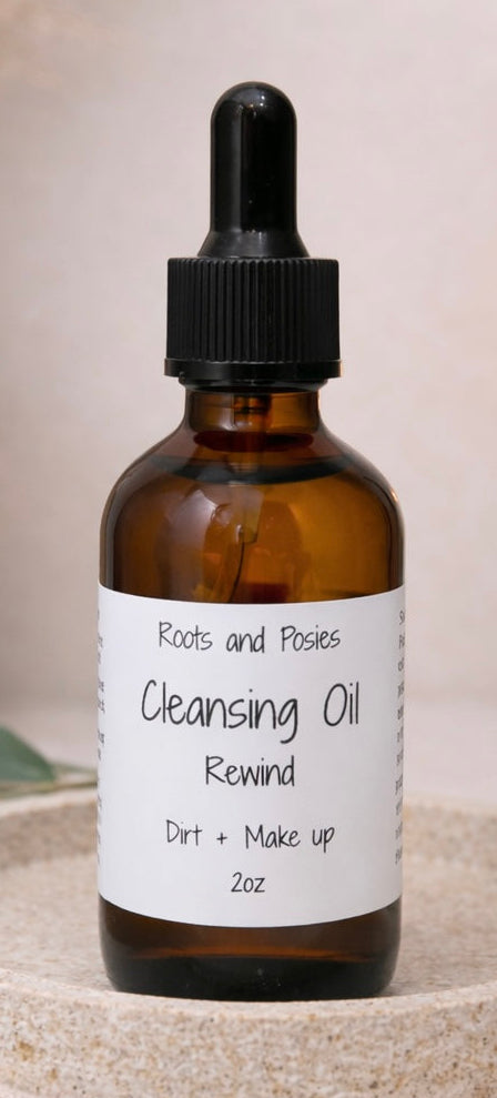 Rewind Cleansing Oil for Gentle Makeup Removal & Nourished Skin