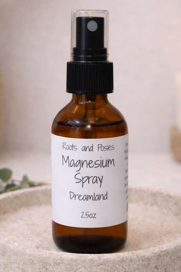 Dreamland Magnesium Spray for Relaxation + Restful Sleep