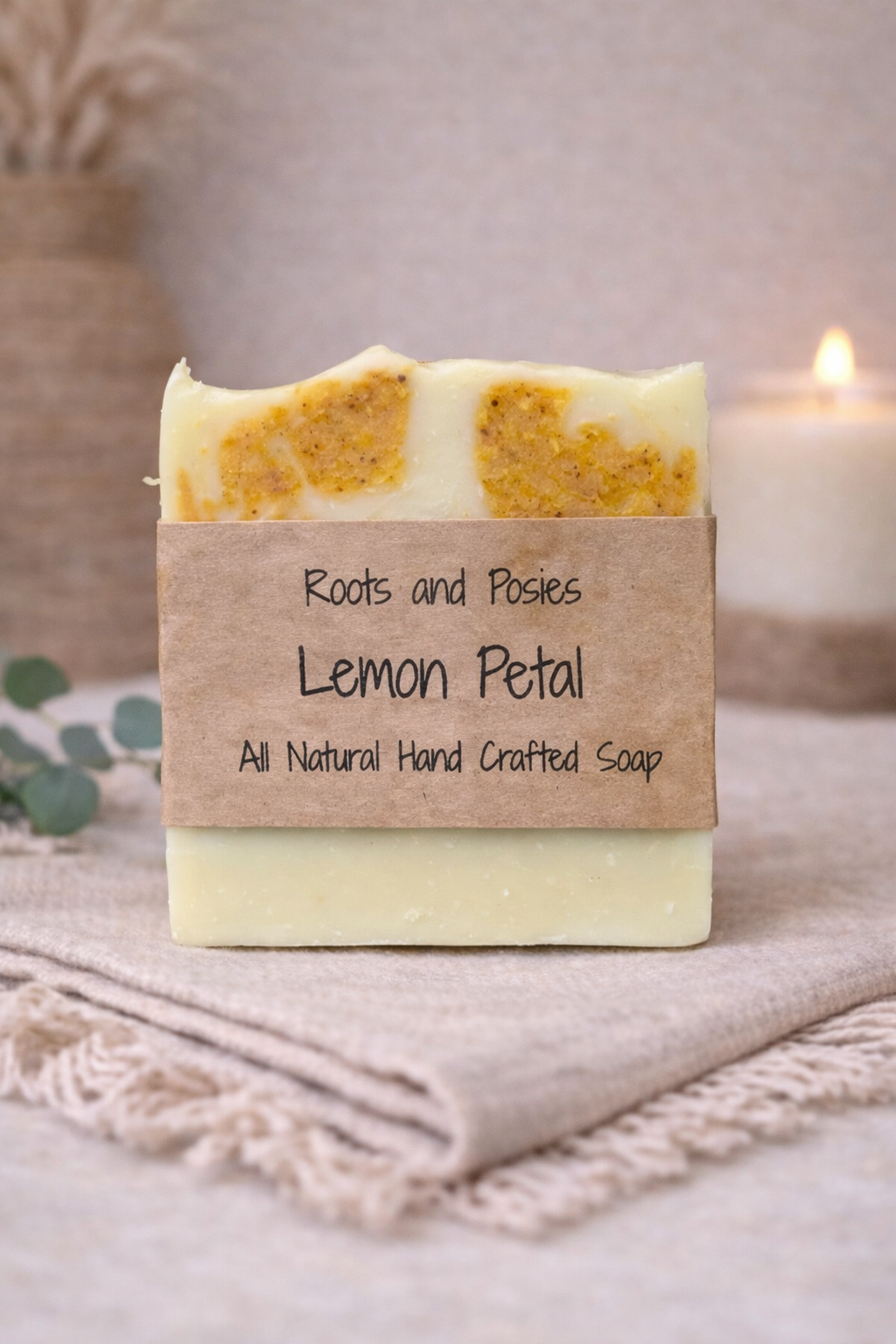 Lemon Petal Handcrafted Soap