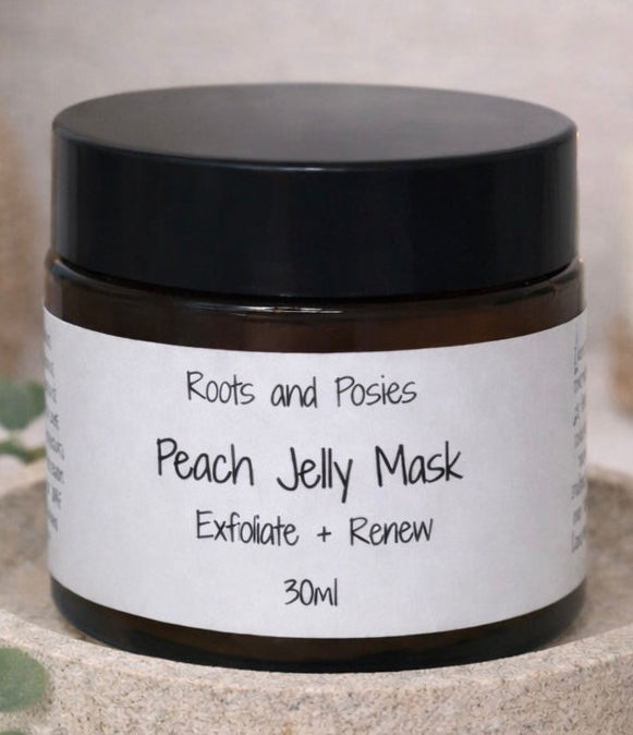 Peach Jelly Mask for Gentle Exfoliation + Glow