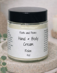 Relax Hand + Body Cream for Deep Hydration