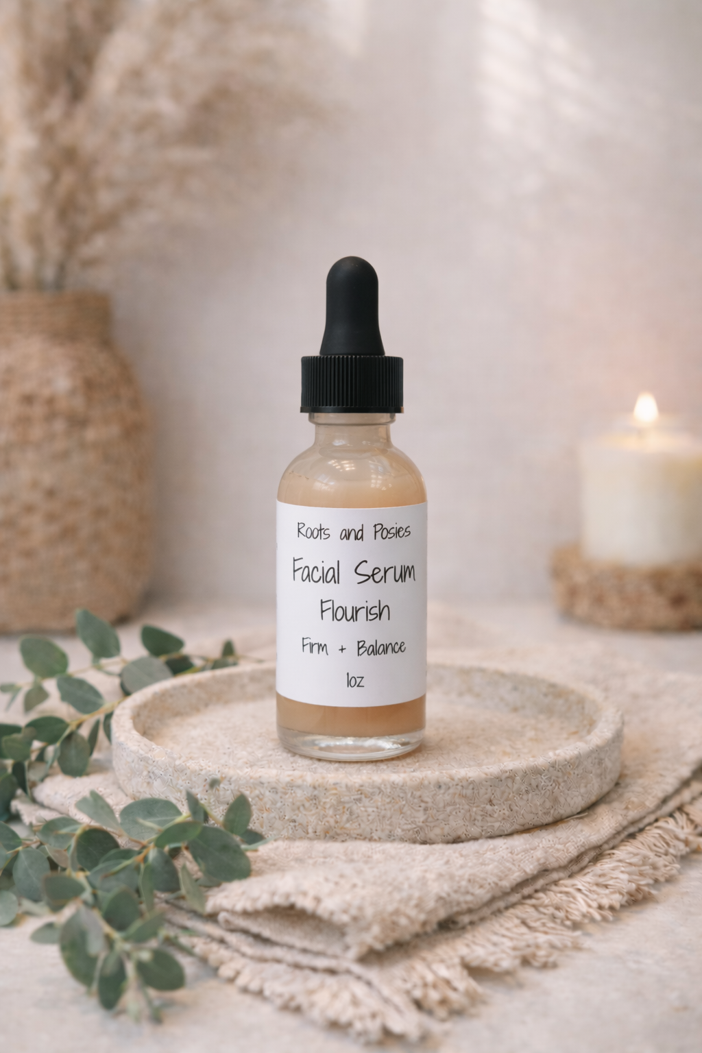 Flourish Facial Serum for Hydrated, Balanced + Glowing Skin