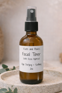 Rose Facial Toner for Calm, Hydrated + Balanced Skin