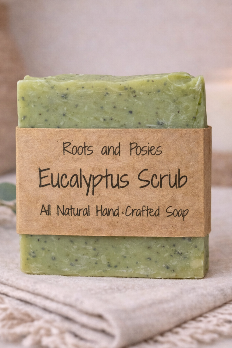 Eucalyptus Scrub Handcrafted Soap