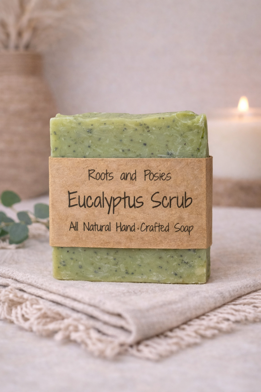 Eucalyptus Scrub Handcrafted Soap