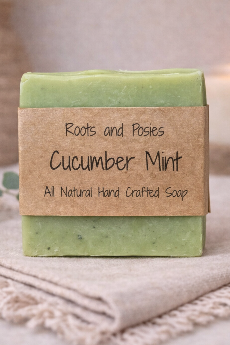 Cucumber Mint Handcrafted Soap