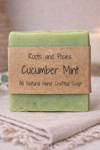 Cucumber Mint Handcrafted Soap