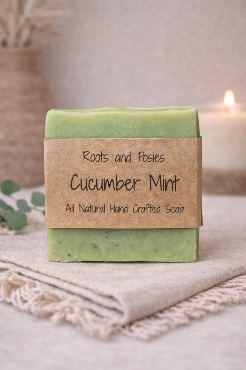 Cucumber Mint Handcrafted Soap