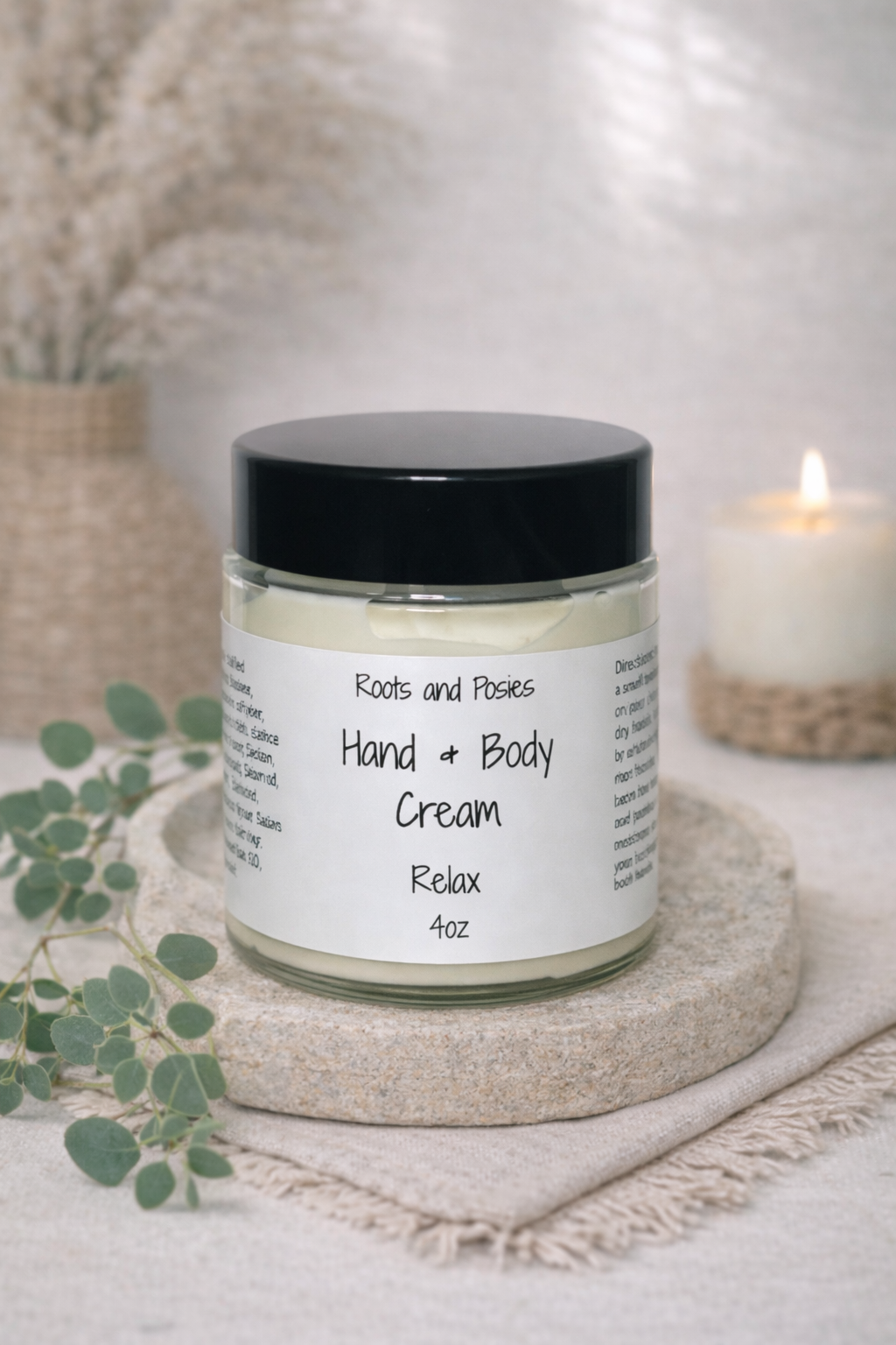 Relax Hand + Body Cream for Deep Hydration