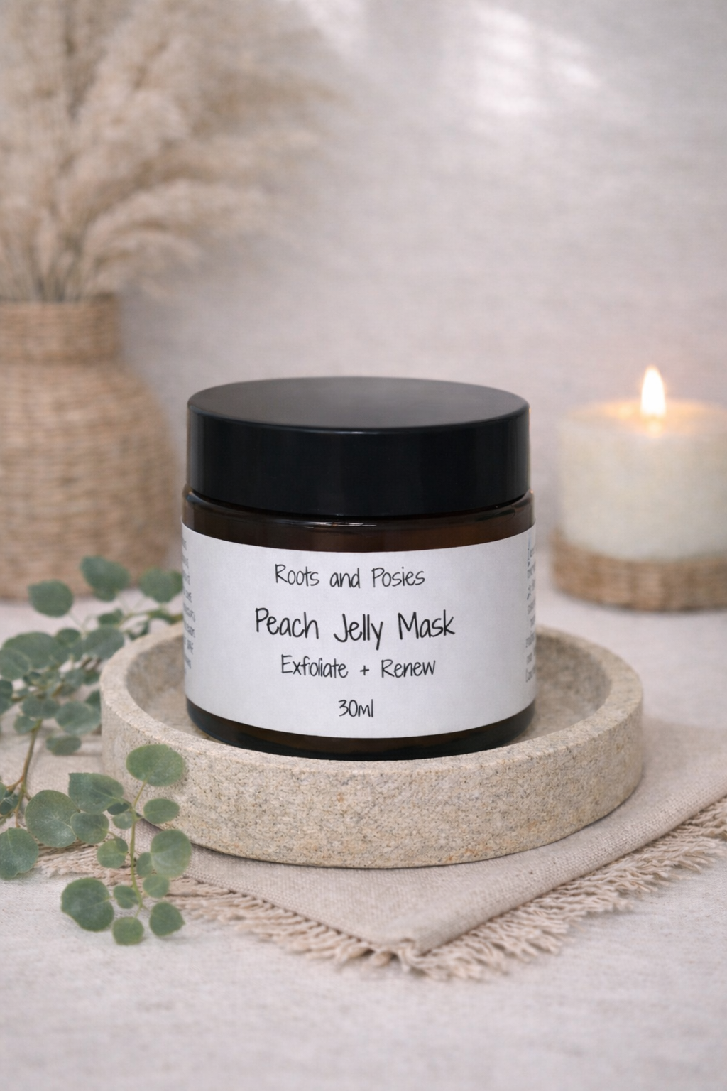 Peach Jelly Mask for Gentle Exfoliation + Glow