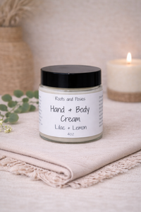 Lilac + Lemon Hand + Body Cream for Soft, Hydrated, Radiant Skin